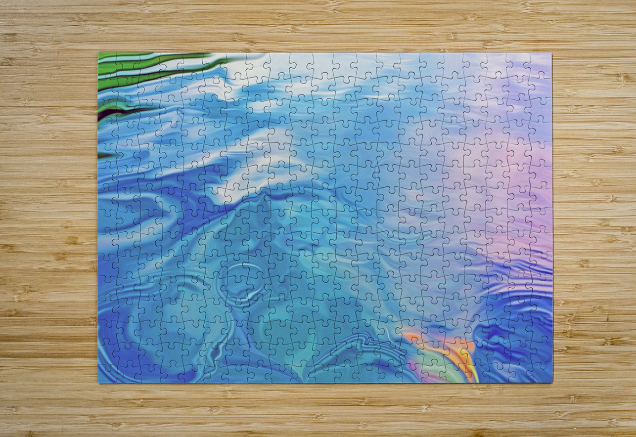 Pause for reflection : landscape orientation shawn morris creative Puzzle printing