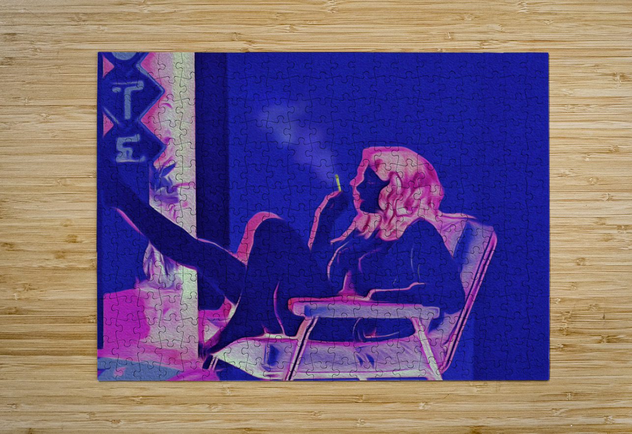 smoke show shawn morris creative Puzzle printing