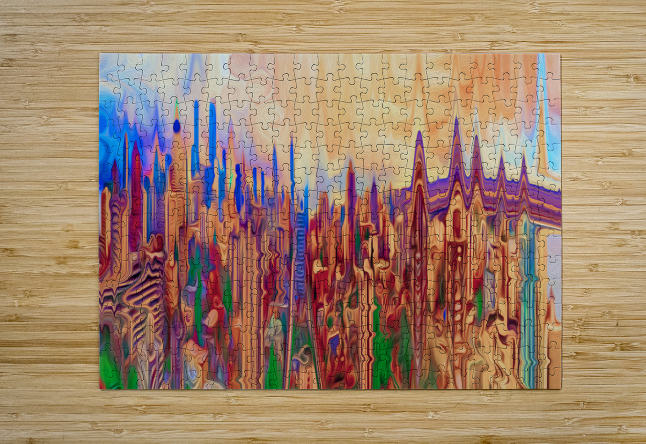 vangroovy sunrise shawn morris creative Puzzle printing