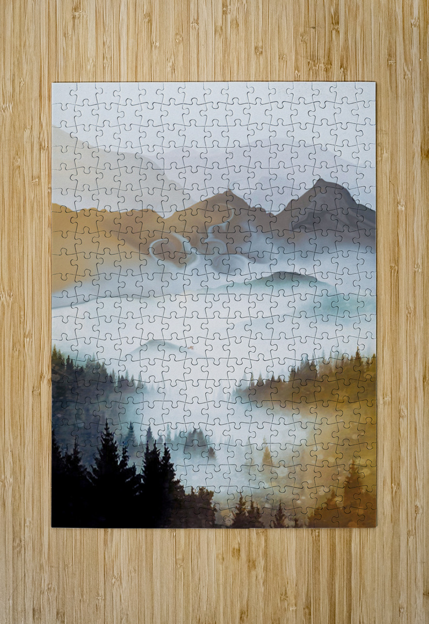 get up to get down landscape orientation shawn morris creative Puzzle printing