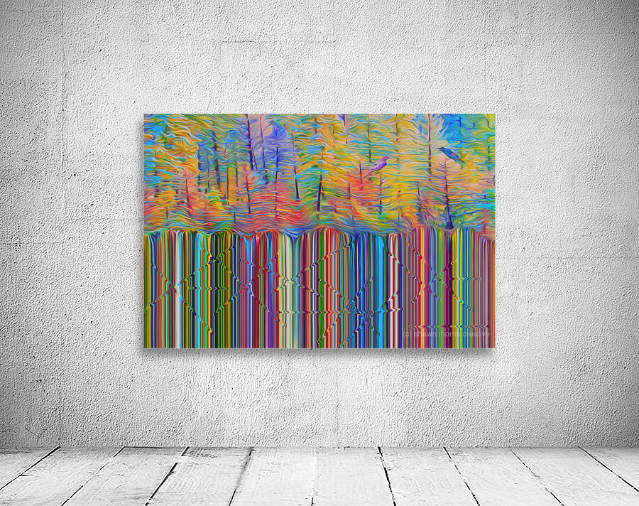 hearts and crows above and below Wall Preview