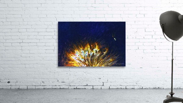 sparks and hearts rising Wall Preview