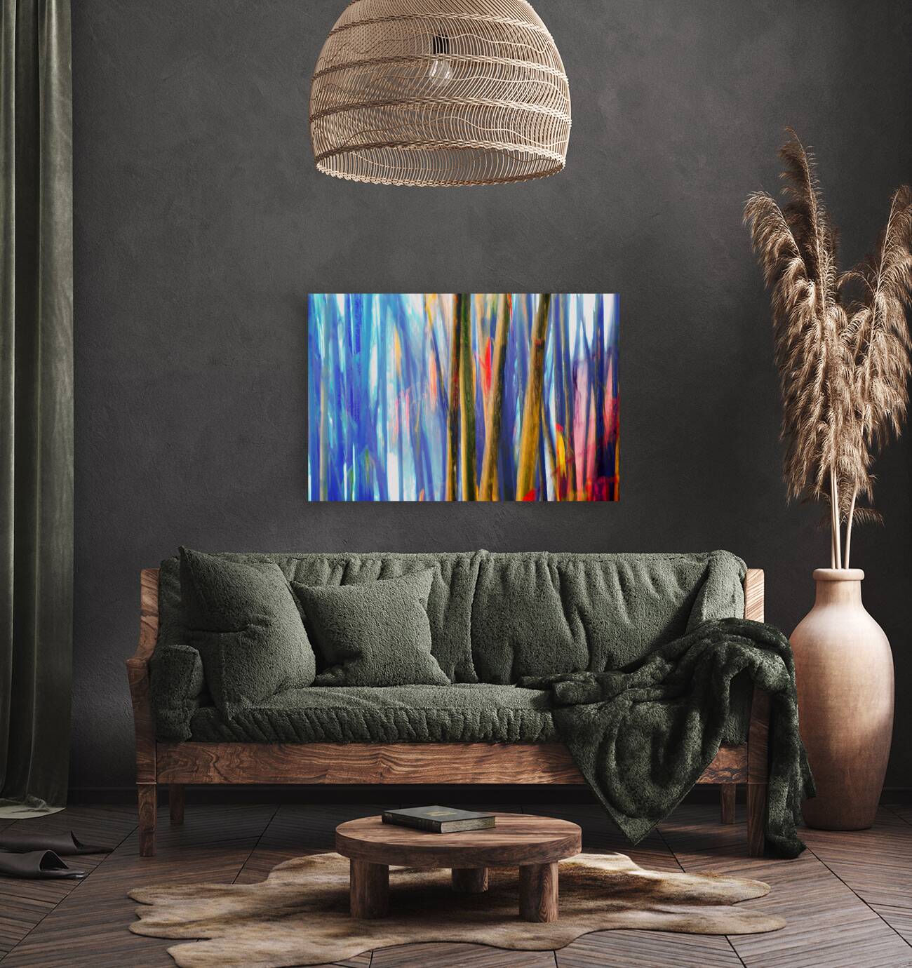 true blue bambooster Reproduction