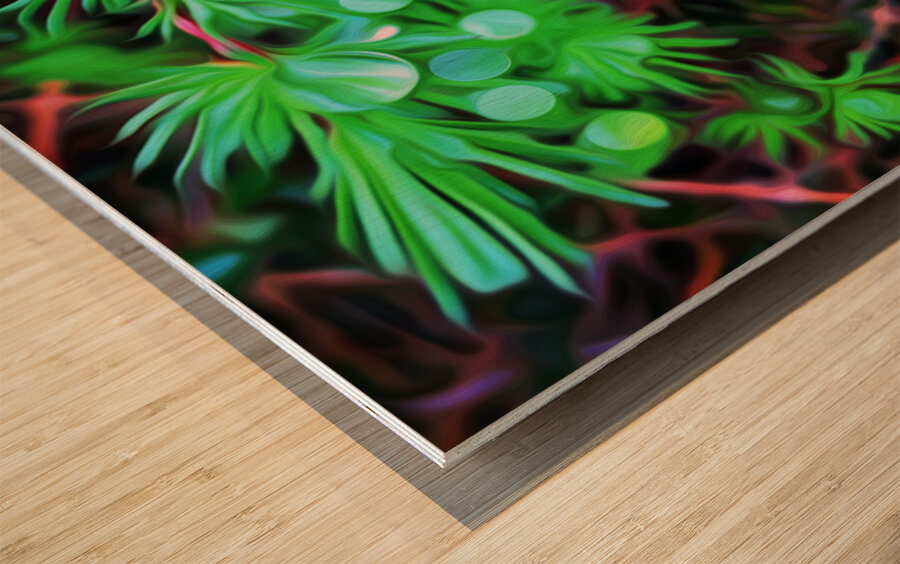 the black pearl of grose morne Wood print