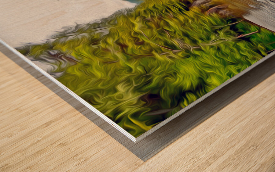 avatar grove balancing act Wood print